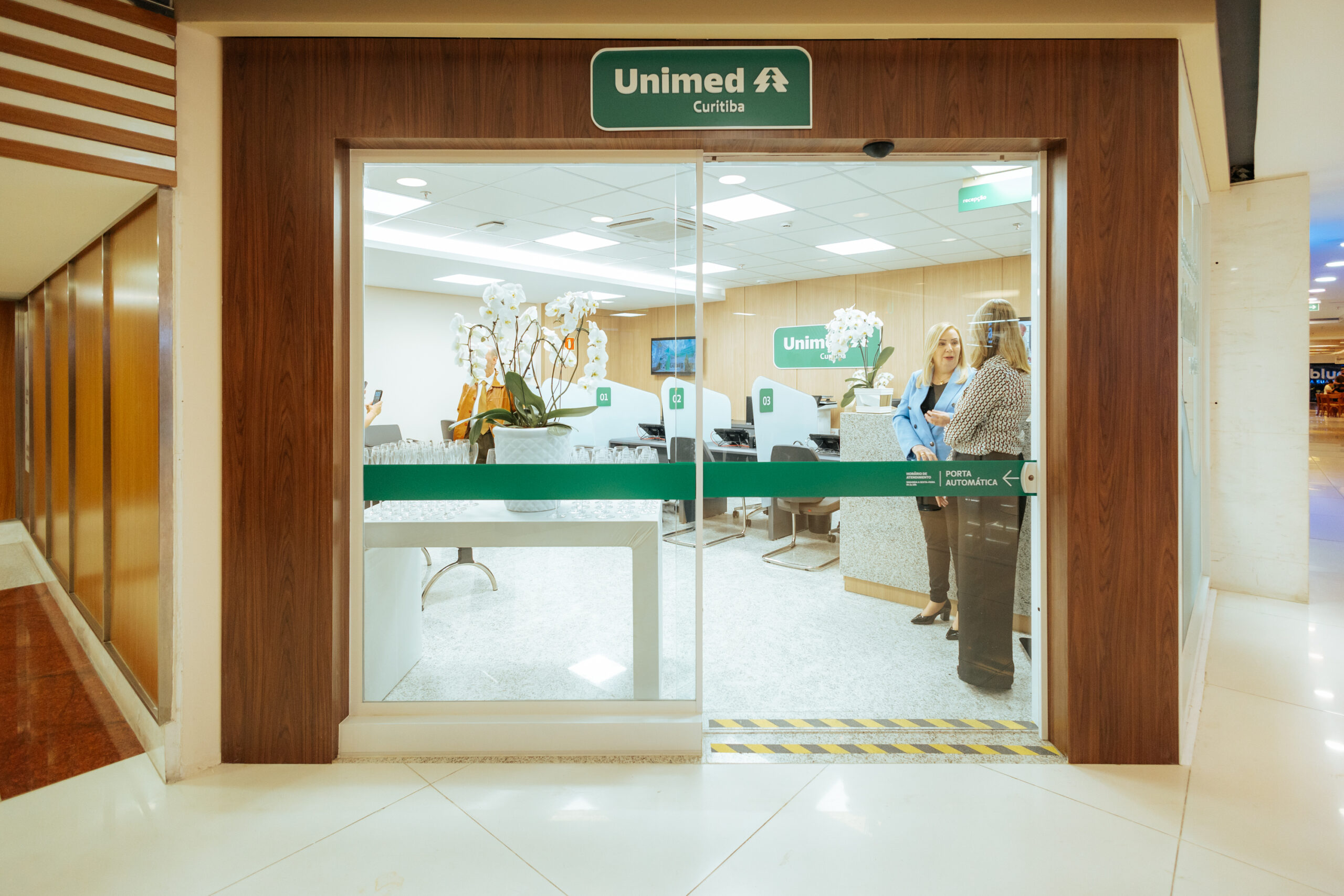 Nova unidade da Unimed Curitiba fica no piso L1, no Shopping Mueller