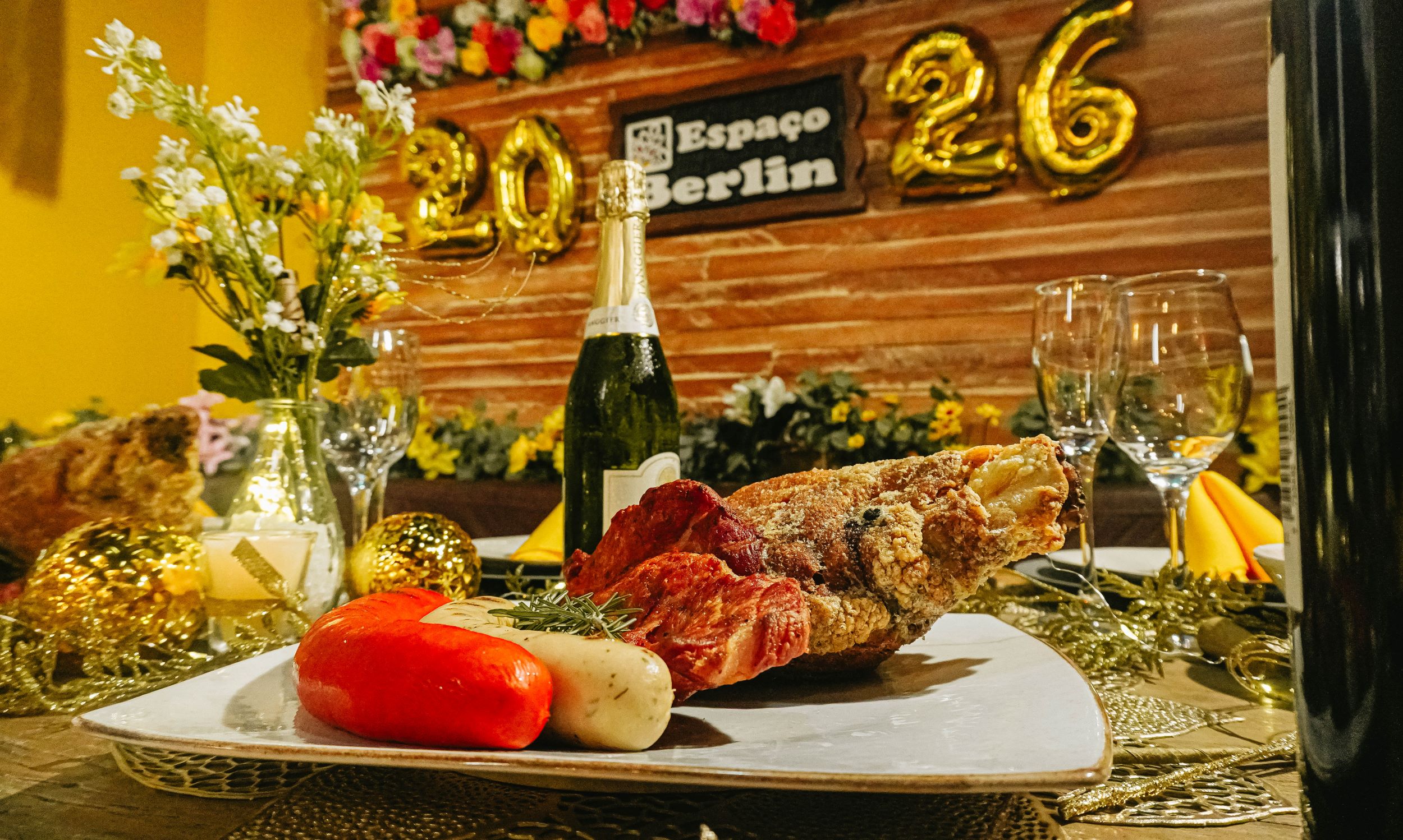 Réveillon Essen Biergarten - foto Tnb Studio