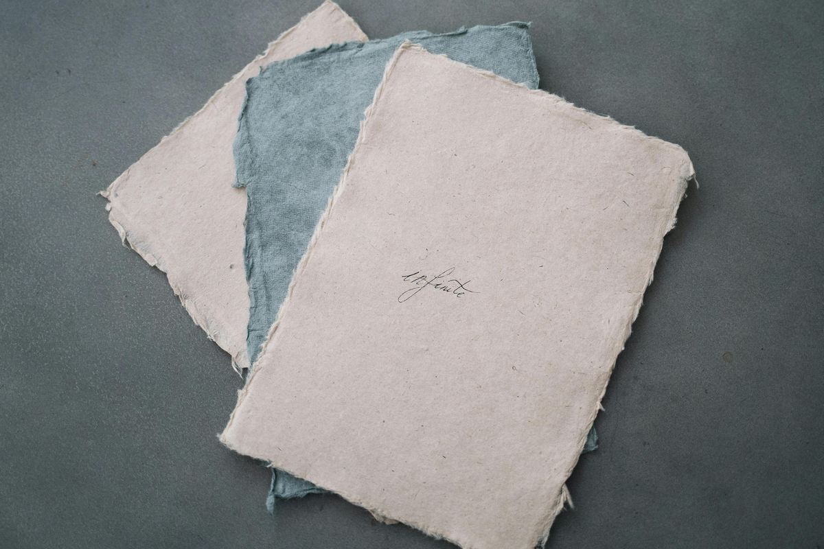 O Que é Papel Artesanal