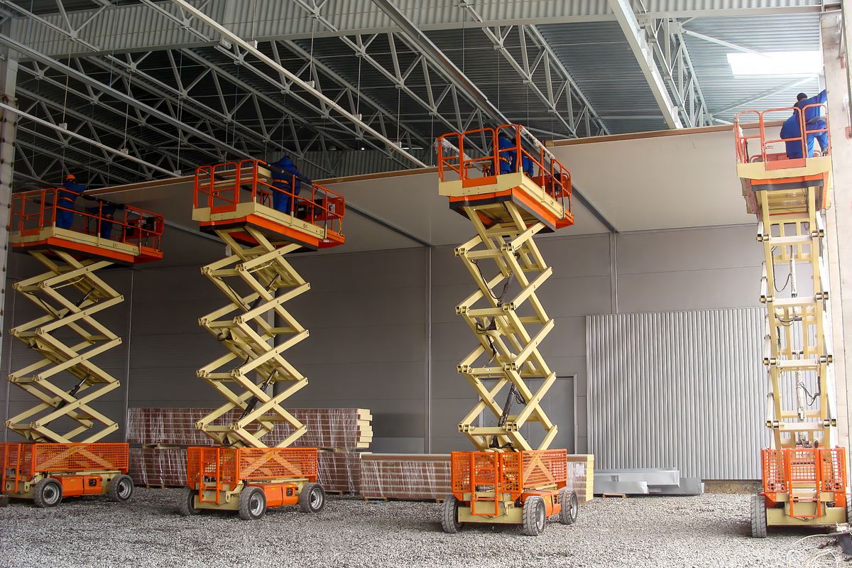 Aluguel de plataforma elevatória