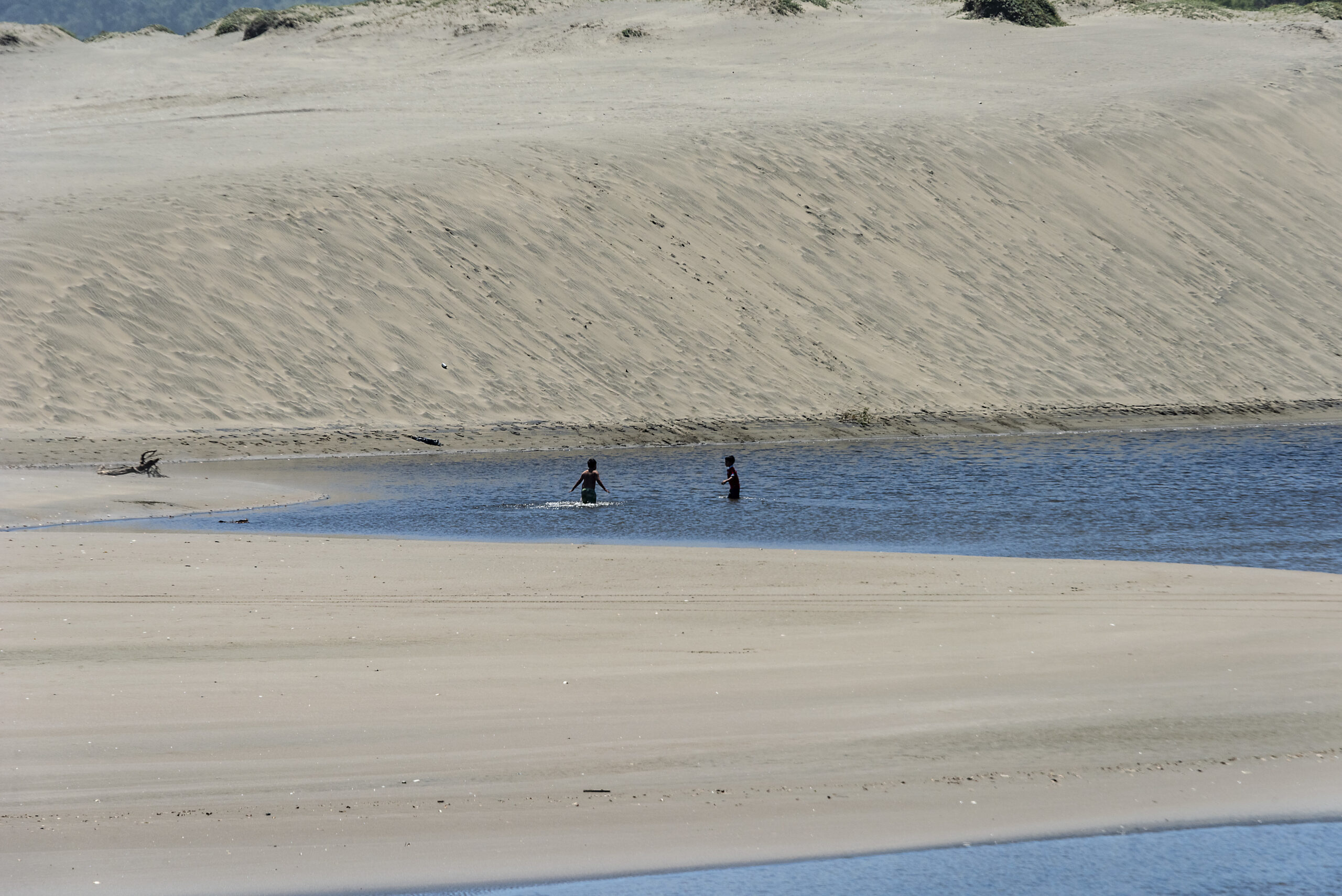 Dunas e lagoas do litoral norte em Natal