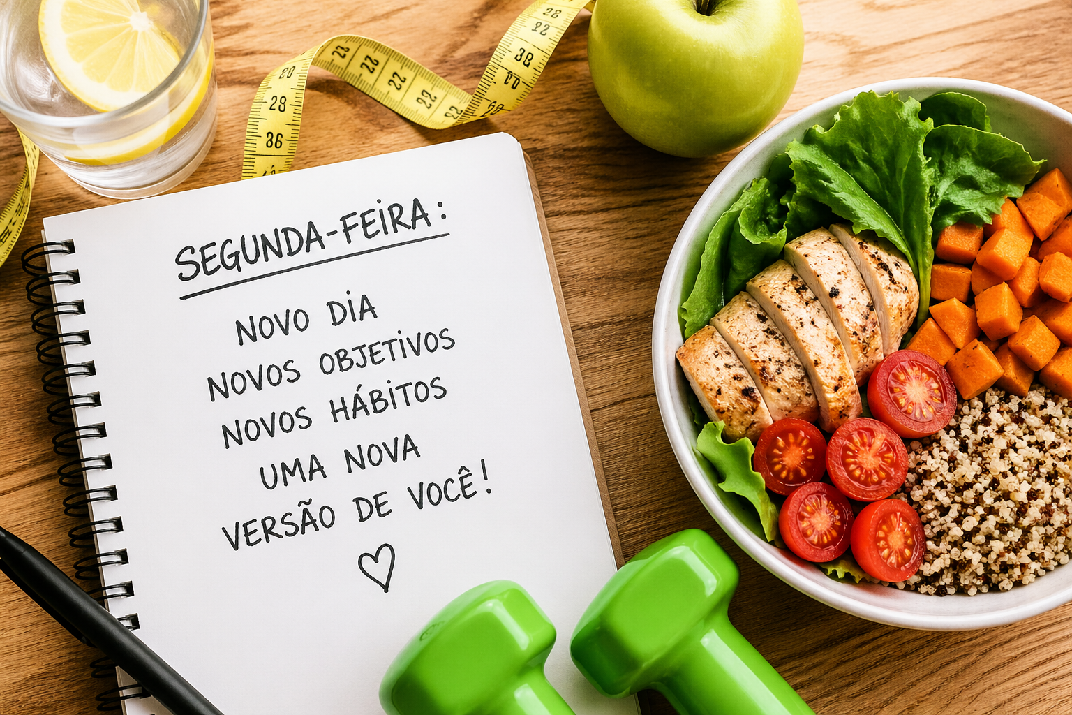 Metas para Segunda-feira