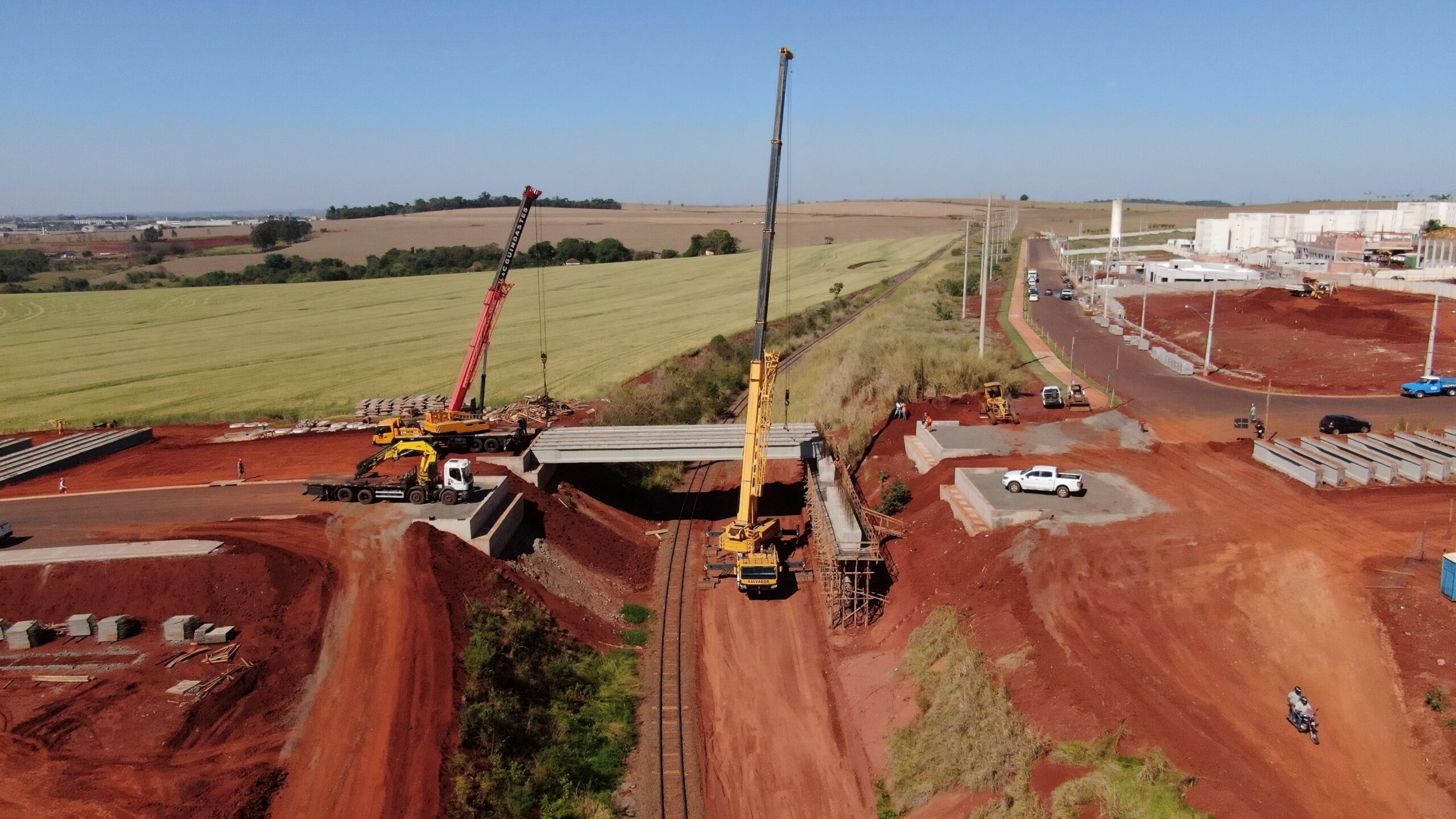 obras no inverno paranaense