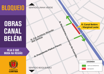 Intervenção no Canal Belém: Muro de gabião e bloqueio no Hauer