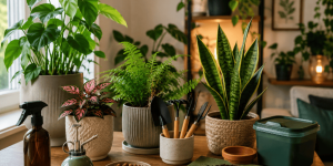 Plantas dentro de casa