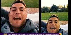 Cristiano Ronaldo é o 1º jogador de futebol bilionário do mundo
