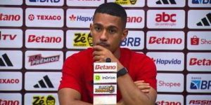 Confira a entrevista de Samuel Lino após empate do Flamengo