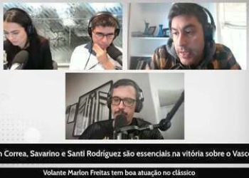 Savarino, Correa e Santi é o trio titular? ge Botafogo debate atuações