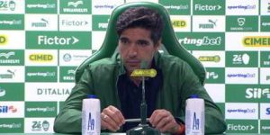 Confira a coletiva de Abel Ferreira após a vitória do Palmeiras contra o Santos