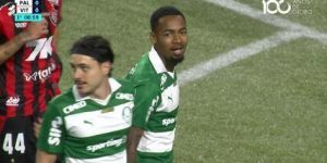 Palmeiras mantém esperança no título após empate com o Vitória