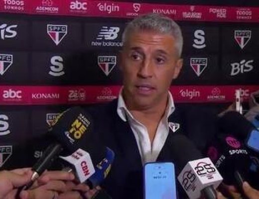 Veja a entrevista coletiva de Hernán Crespo após Corinthians 3 x 1 São Paulo