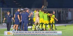 Mirassol mantém invencibilidade e vence cinco jogos por três ou mais gols