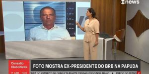 Imagem de Paulo Henrique Costa na Papuda — Foto: Imagem obtida pela TV Globo