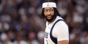 Anthony Davis, ala-pivô do Dallas Mavericks  • Getty Images