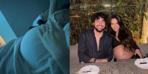 (À espera de Zuza, Nattan exibe barriga de Rafa e brinca: “Todo mundo já nasceu”. Reprodução: Instagram