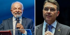 Flávio Bolsonaro lidera em pesquisa presidencial; Lula em desvantagem