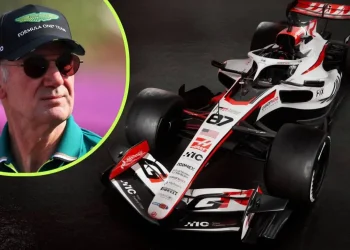 The 2026 Haas VF-26, and Adrian Newey.