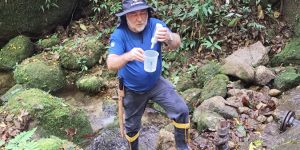 Projeto SegHidro realiza coleta de amostras em poços e minas no Litoral do Paraná