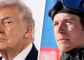 Trump critica esquiador olímpico que expressou emoções mistas