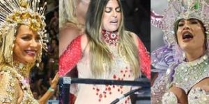 Andressa Urach grava clipe de funk com musas do pornô no Rio
