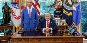 Donald Trump at the White House on 4 September 2025