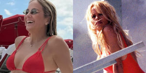 Ticiane Pinheiro exibe corpo em férias e fãs notam semelhança com Pamela Anderson