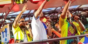 Filhos de Jorge arrastam multidão no Furdunço de Salvador