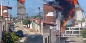 Incêndio destrói estátua de Nossa Senhora de Fátima em Belém