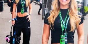 Virginia Fonseca marca presença no GP Brasil de F1