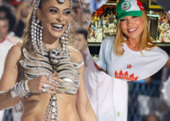 Virgínia revela corpo machucado após 1º ensaio técnico na Sapucaí para o carnaval 2026 e zoa: 'Que maravilha!'