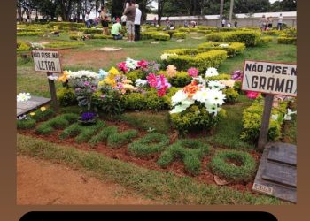 Poliana Rocha revela cuidados do esposo com o túmulo do irmão