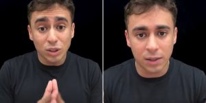 m colorida mostra o deputado federal Nikolas Ferreira