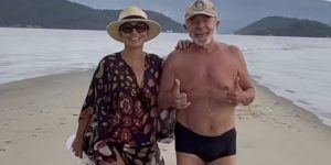 Lula de sunga durante férias: Janja compartilha momentos de descanso