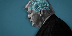 illustration by Slate. Photo by Alex Wong/Getty Images