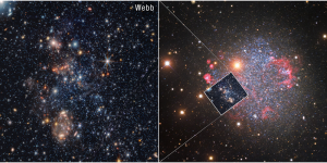 Unusual 'ingredients' helped stars form in a galaxy near the Milky Way