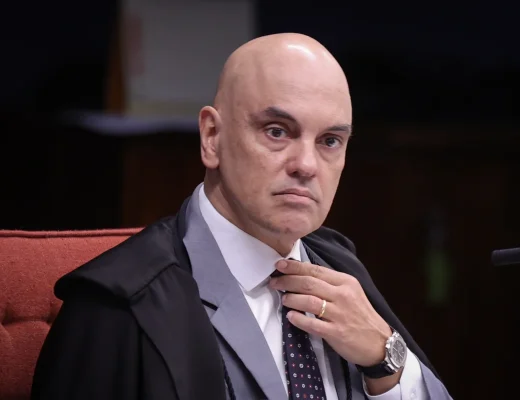 m colorida do ministro Alexandre de Moraes