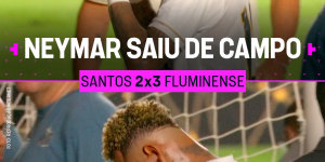 Ao-sair-de-campo-Neymar-colocou-os-dedos-nos-dois-ouvidos-enquanto-cruza-o-tunel-da-Vila-Belmi