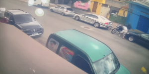 Uma vítima foi baleada em frente a Prefeitura de Diadema  • Reprodução