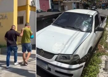Homem é detido após atropelar marido da amante e confessar pelo WhatsApp