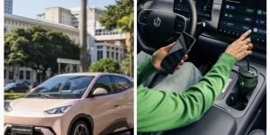 Instagram @byd_brasil e @leapmotorbrasil