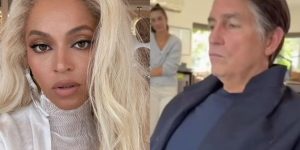 Beyoncé e Jim Caviezel como Bolsonaro (Reprodução / Instagram)