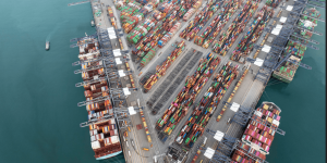 Crescimento das exportações da China em setembro