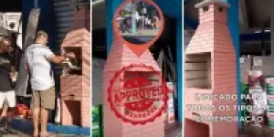 Churrasco-em-mostruario-de-loja-fechada-no-Rio-vira-propaganda-de-vendas-Testada-e-aprovada