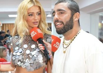 Cíntia Dicker e Pedro Scooby (Portal LeoDias)