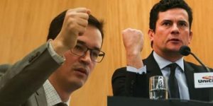 Foto: Deltan Dallagnol e Sérgio Moro (Foto: José Cruz/Agência Brasil)