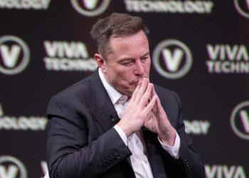 Elon Musk, founder and CEO and of SpaceX, at VIVA Technology