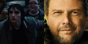 ns com cenas de Stranger Things (à esquerda