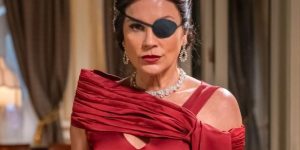 Sandra envenena maçã para matar Policarpo em Êta Mundo Melhor