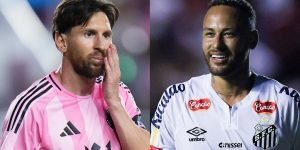 Presentes especiais: Neymar envia camisas a Messi e filhos