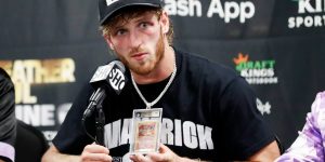 WWE wrestler Logan Paul used to wear the card around his neck during competitions